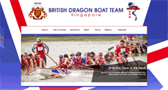 Desktop Screenshot of britishdragonboat.com